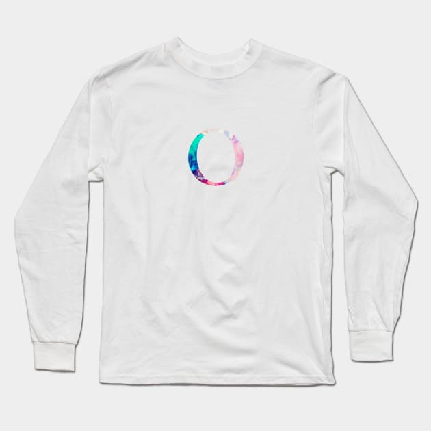 Rainbow Marble Omicron Long Sleeve T-Shirt by AdventureFinder